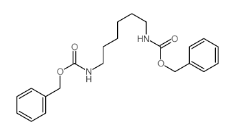Carbamic acid,N,N'-1,6-hexanediylbis-, 1,1'-bis(phenylmethyl) ester结构式