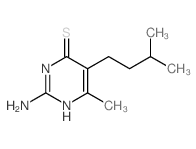4(3H)-Pyrimidinethione,2-amino-6-methyl-5-(3-methylbutyl)- picture