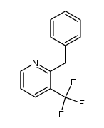 2-Benzyl-3-trifluoromethylpyridine Structure