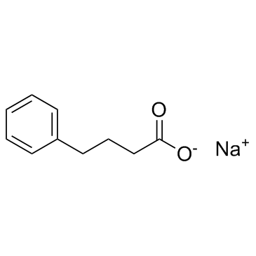Sodium phenylbutyrate Structure