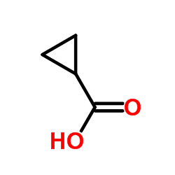 环丙甲酸结构式