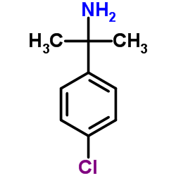 2-(4-Chlorophenyl)-2-propanamine Structure
