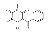 5-benzoyl-1,3-dimethyl-2,6-dioxopyrimidin-4-olate结构式