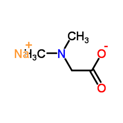 N,N-二甲基甘氨酸钠结构式