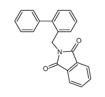 N-(2-phenyl-phenylmethyl)-phthalimide结构式