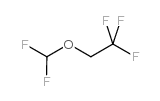 二氟甲基-2,2,2-三氟乙基醚结构式
