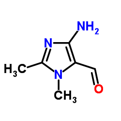 4-Amino-1,2-dimethyl-1H-imidazole-5-carbaldehyde Structure