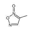 3-methyl-2-oxido-1,2,5-oxadiazol-2-ium结构式