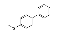 1-methylsulfanyl-4-phenylbenzene结构式