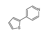 4-thiophen-2-ylpyridine Structure