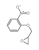 Oxirane,2-[(2-nitrophenoxy)methyl]- Structure