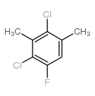 2,4-二氯-5-氟-1,3-二甲苯结构式