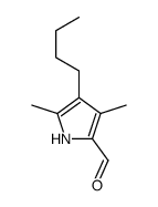 1H-Pyrrole-2-carboxaldehyde,4-butyl-3,5-dimethyl-(9CI)结构式