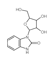 2-Benzimidazolinone, 1-b-D-ribofuranosyl- (8CI) picture