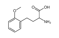 2-amino-4-(2-methoxyphenyl)butanoic acid Structure