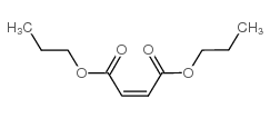 马来酸二正丙酯结构式