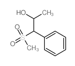 Phenethyl alcohol, a-methyl-b-(methylsulfonyl)-, erythro-(8CI)结构式