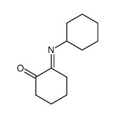 2-(cyclohexylimino)cyclohexan-1-one结构式
