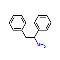 1,2-二苯基乙胺结构式