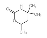 2H-1,3-Oxazin-2-one,tetrahydro-4,4,6-trimethyl-结构式