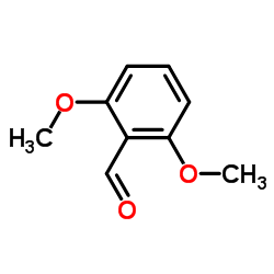 2,6-DIMETHOXYBENZALDEHYDE Structure