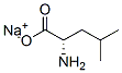(S)-2-Amino-4-methylpentanoic acid sodium salt Structure
