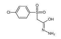 (4-氯苯磺酰基)乙酸肼结构式