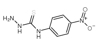 4-(4-硝基苯基)-3-氨基硫脲结构式
