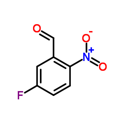 5-Fluoro-2-nitrobenzaldehyde Structure