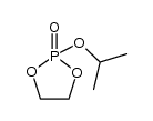 2-isopropyloxy-2-oxo-1,3,2-dioxaphospholane Structure