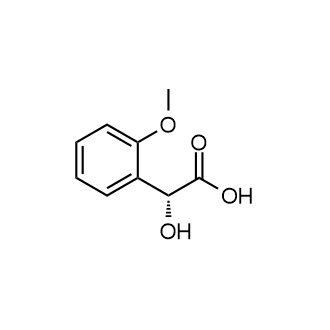 (R)-2-Hydroxy-2-(2-methoxyphenyl)acetic acid Structure