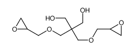 2,2-bis[(oxiranylmethoxy)methyl]propane-1,3-diol结构式