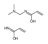 N-[(二甲基氨基)甲基]-2-丙烯酰胺与2-丙烯酰胺的聚合物结构式