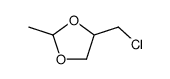 2-methyl-5-chloromethyl-1,3-dioxolane Structure