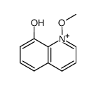 8-hydroxy-1-methoxyquinolin-1-ium结构式
