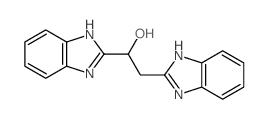 1,2-bis(1H-benzoimidazol-2-yl)ethanol结构式
