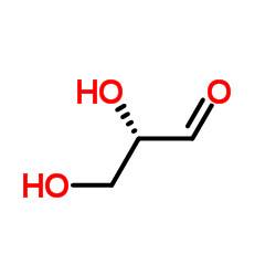 L-(-)-甘油醛结构式