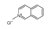 2-methylisoquinolin-2-ium,chloride Structure
