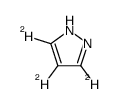 pyrazole-3,4,5-d3 Structure