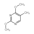 2,4-二甲氧基-5-甲基嘧啶结构式