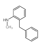 2-benzyl-N-methyl-aniline Structure