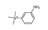 3-trimethylammonium aniline Structure