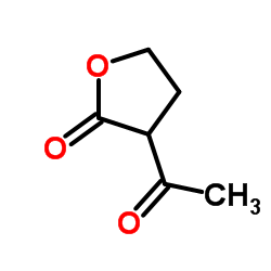 2-乙酰基-γ-丁内酯结构式