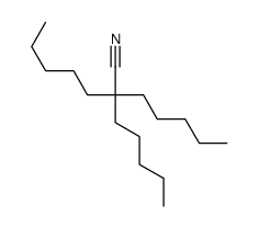 2,2-dipentylheptanenitrile结构式