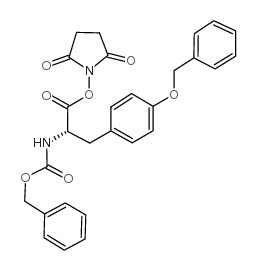 ZO-苄基-L-酪氨酸N-羟基琥珀酰亚胺酯结构式