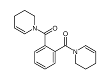 1,1'-(1,2-Phenylenedicarbonyl)bis(1,2,3,4-tetrahydropyridine) Structure