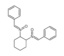 N-[2-[(Z)-benzylidene(oxido)azaniumyl]cyclohexyl]-1-phenylmethanimine oxide结构式