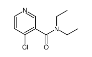 4-chloro-N,N-diethyl-3-pyridinecarboxamide结构式