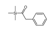 2-phenyl-1-trimethylsilylethanone结构式