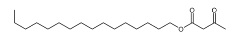 hexadecyl 3-oxobutanoate结构式